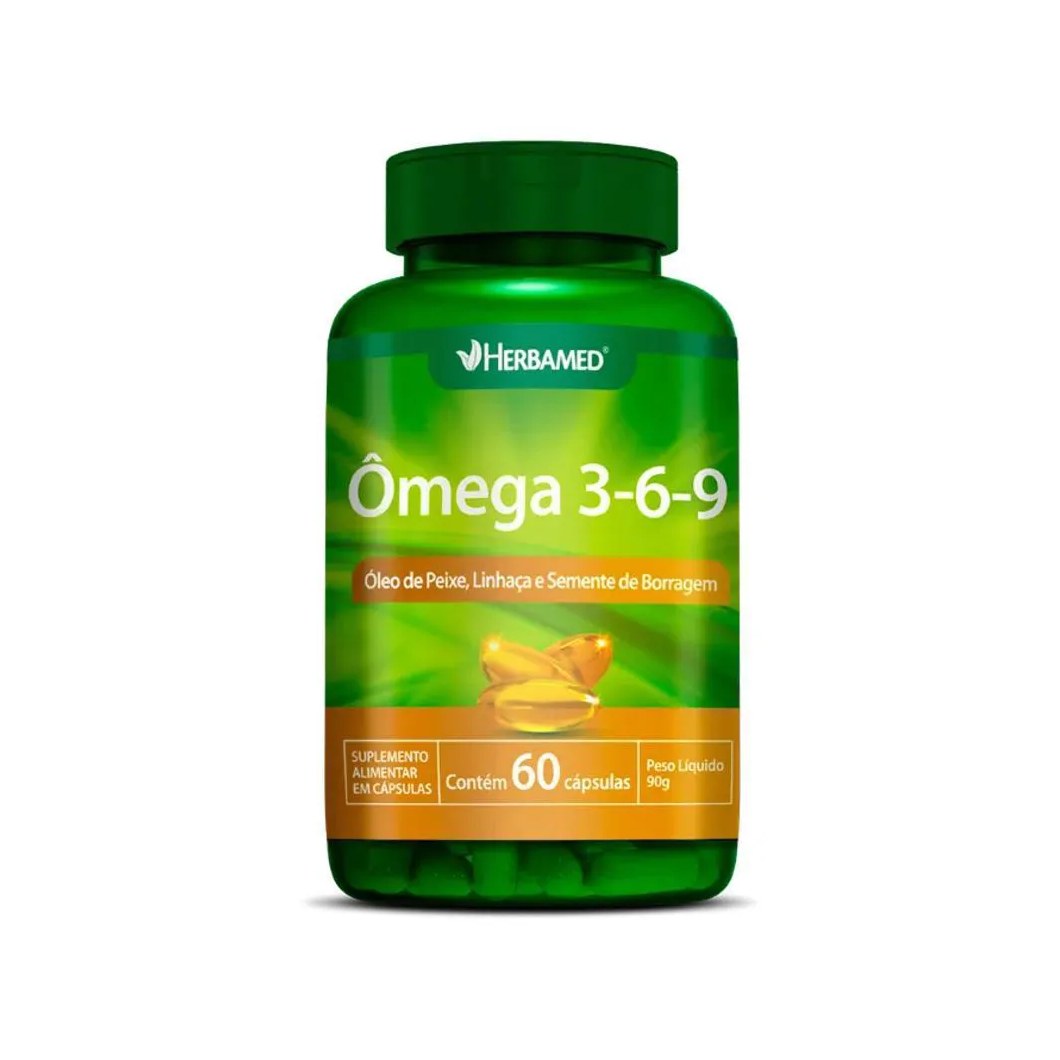 Vitamina Ômega 3-6-9 60 Cps - Herbamed
