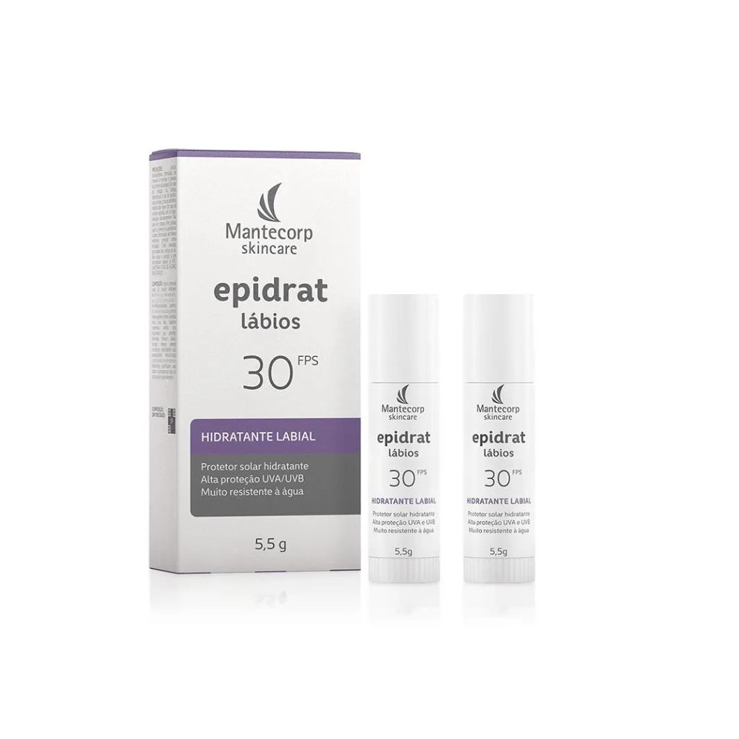 Kit C/ 2 Epidrat Lábios Fps - 30 5,5g