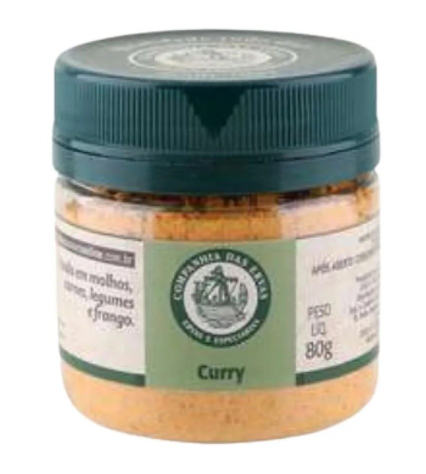 Kit 2x: Curry Companhia das Ervas 80g