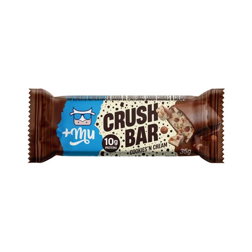 Crush Bar 2.0 Cookies'n Cream Mais Mu 35g