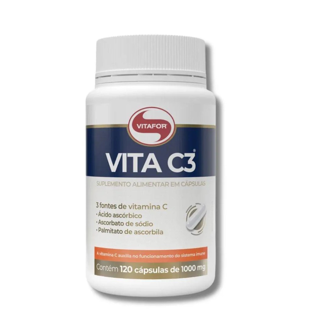 Vita C3 Vitafor 120 cápsulas U Unica