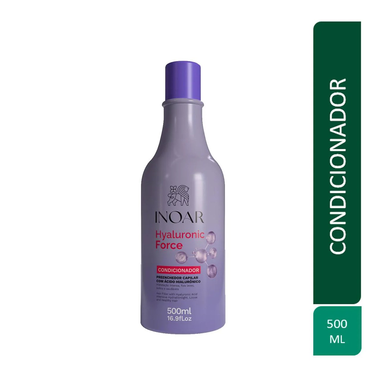 Condicionador Inoar Hyaluronic Force 500ml