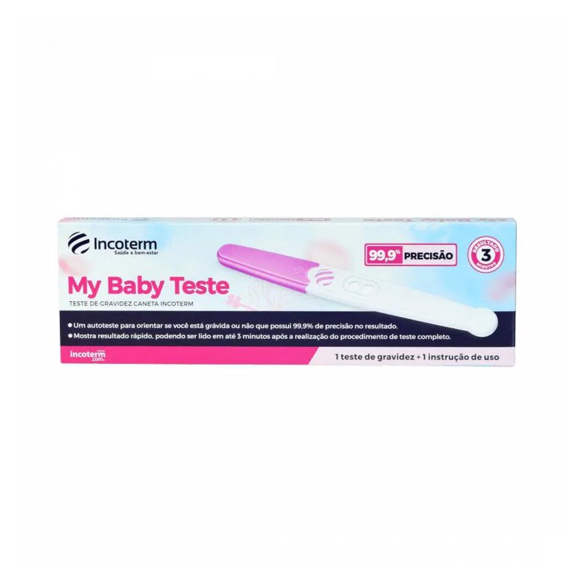 Teste de Gravidez Caneta My Baby Test Incoterm