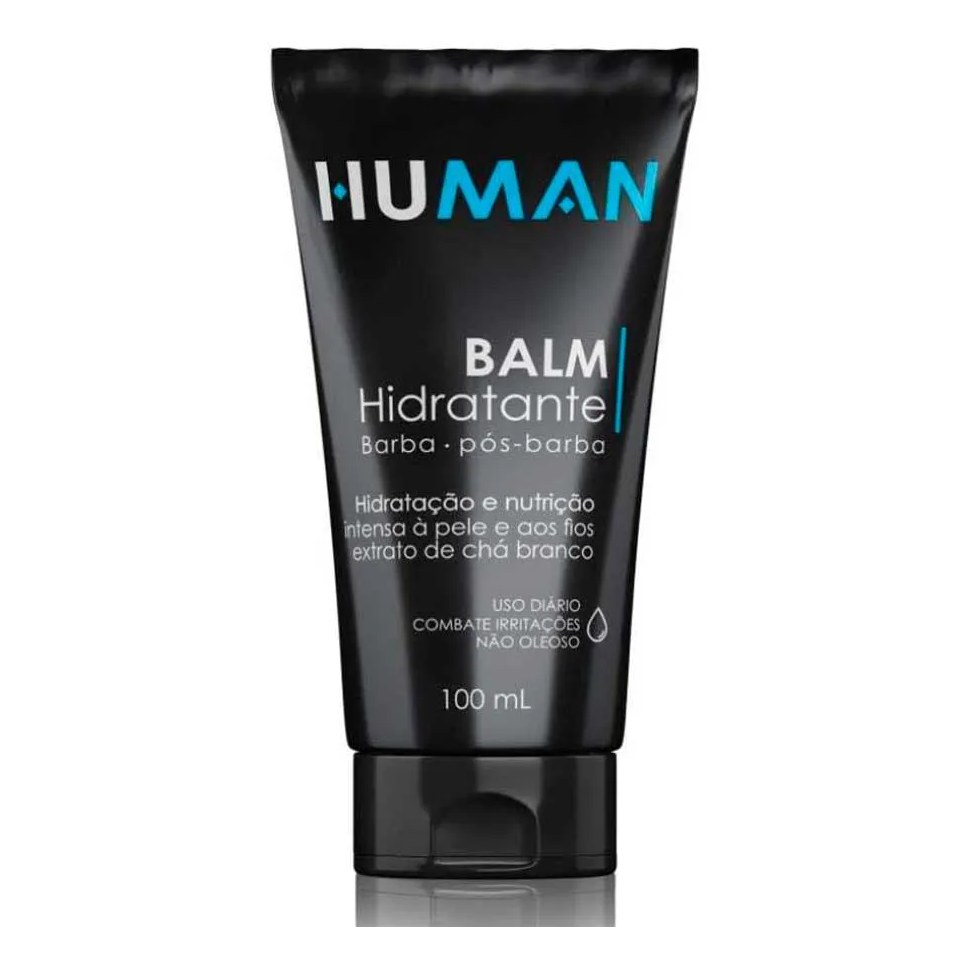 Balm Hidratante Pós Barba Hidratação e Nutrição Intensa 100ML Human