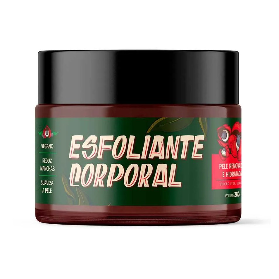 Scrub Esfoliante Corporal Guaraná Antárctica Antioxidante 280G Don Alcides