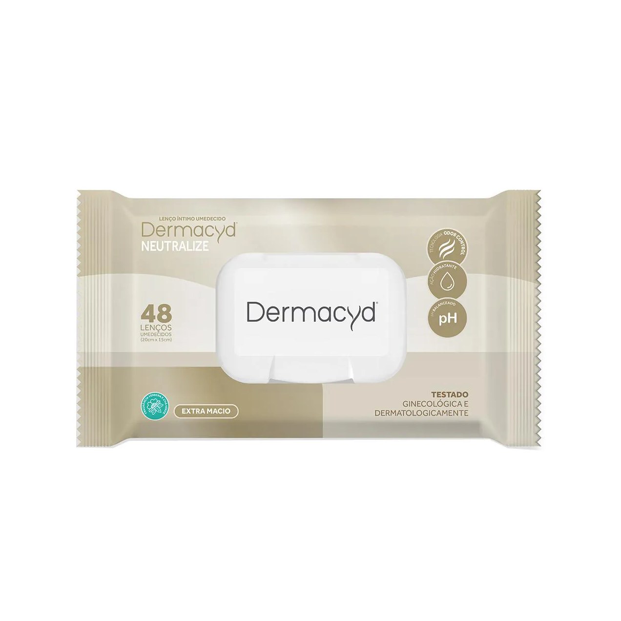 Lenço Íntimo Umedecido Dermacyd Neutralize 48 unidades