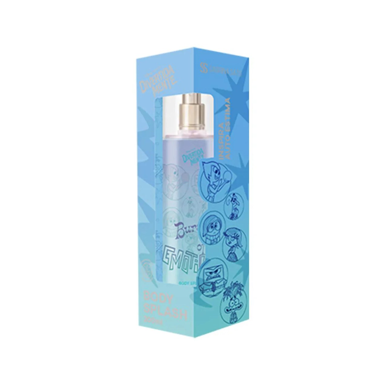 Body Splash Divertidamente Mix Bursts of Emotion 200ml