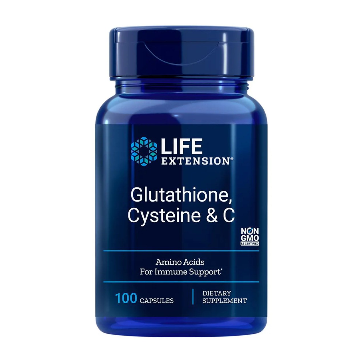 L-glutathione Cysteine E Vitamin C (100 Caps) Life Extension
