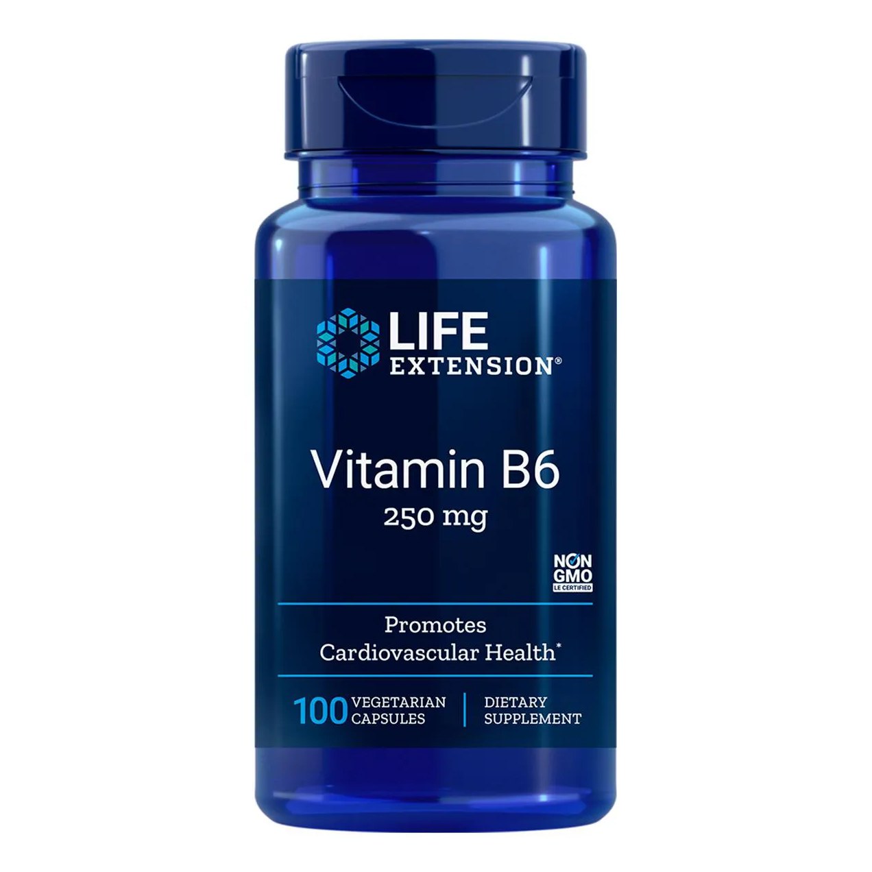 Vitamina B6 250mg (100 Caps) Life Extension
