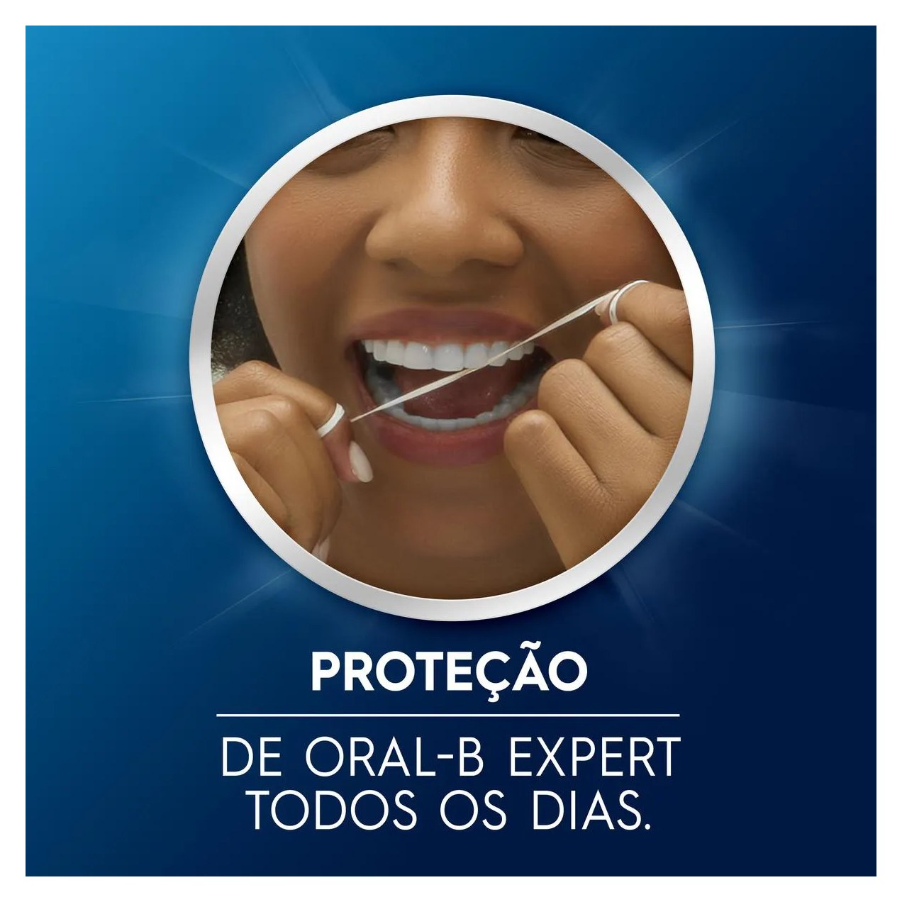 Fio Dental Oral-B Expert Limpeza Profunda Sabor Menta 25m