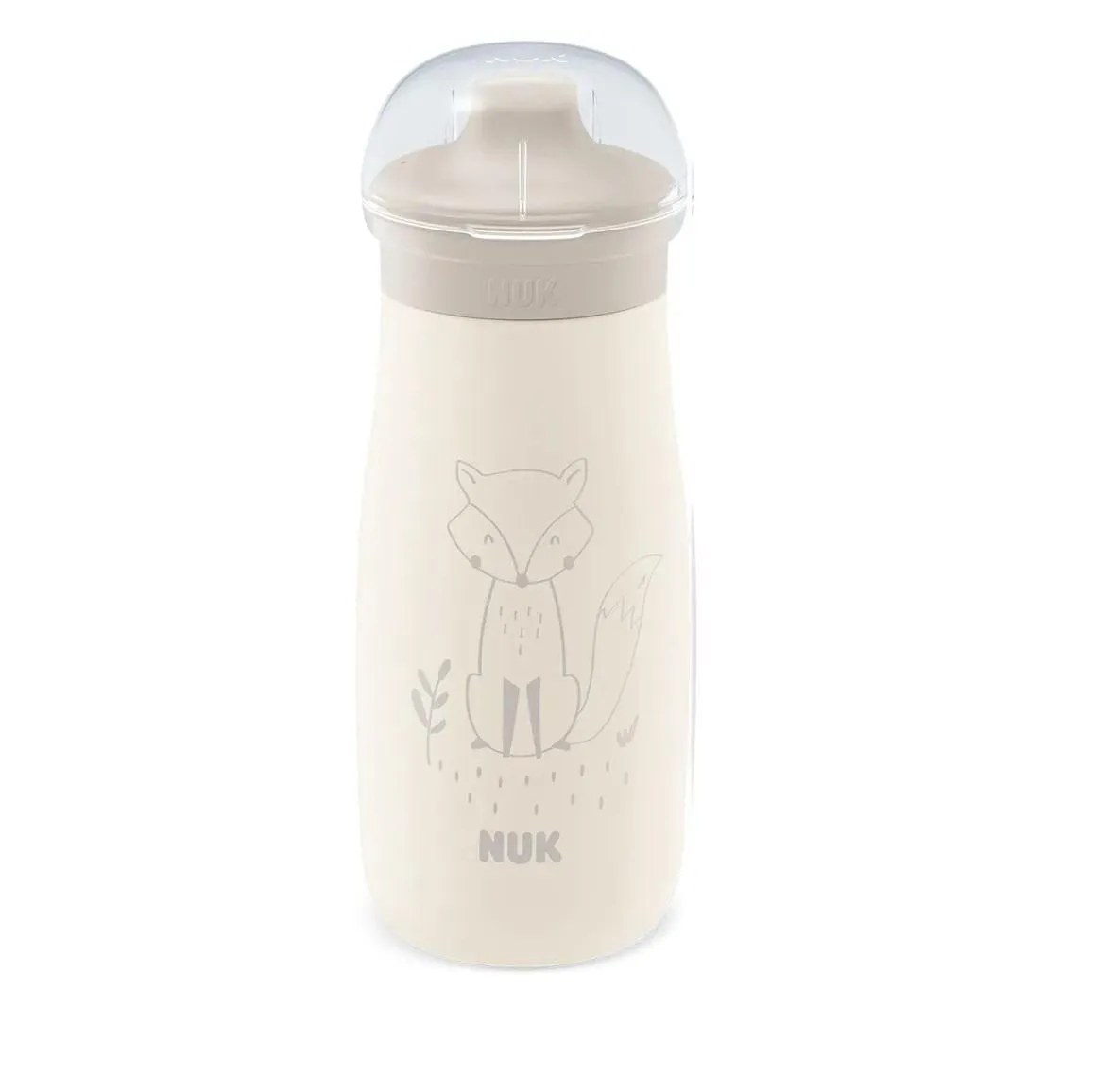 Copo Mini-me Flip Inox 300ml +9m Raposa Nuk