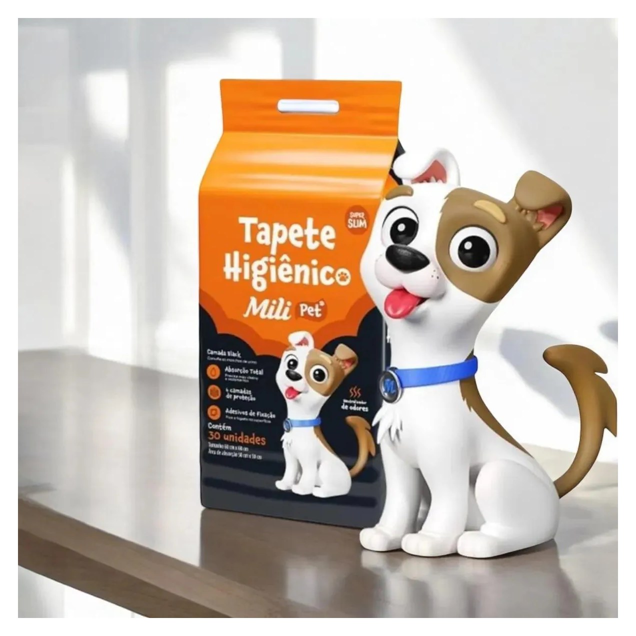 Tapete Higienico Pet Mili Neutralizador de Odores 30 Un