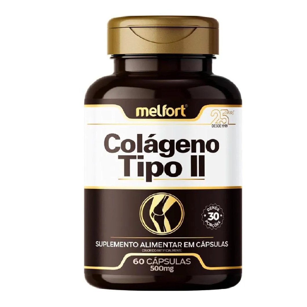 Colageno Tipo Ii 60 cápsulas 500mg Melfort