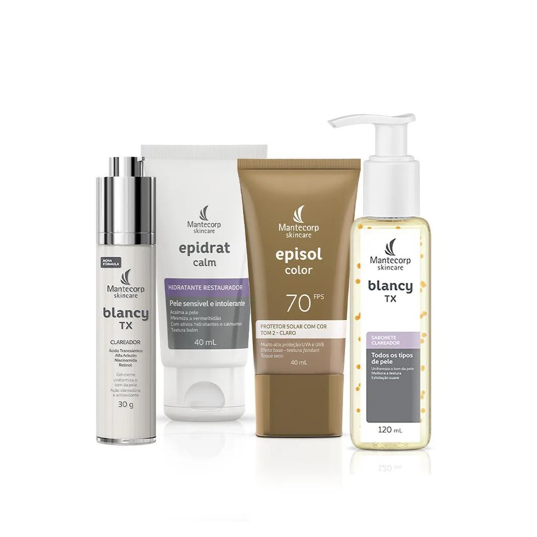 Kit Ilumine-se Blancy Tx + Epidrat + Episol Color Tom2