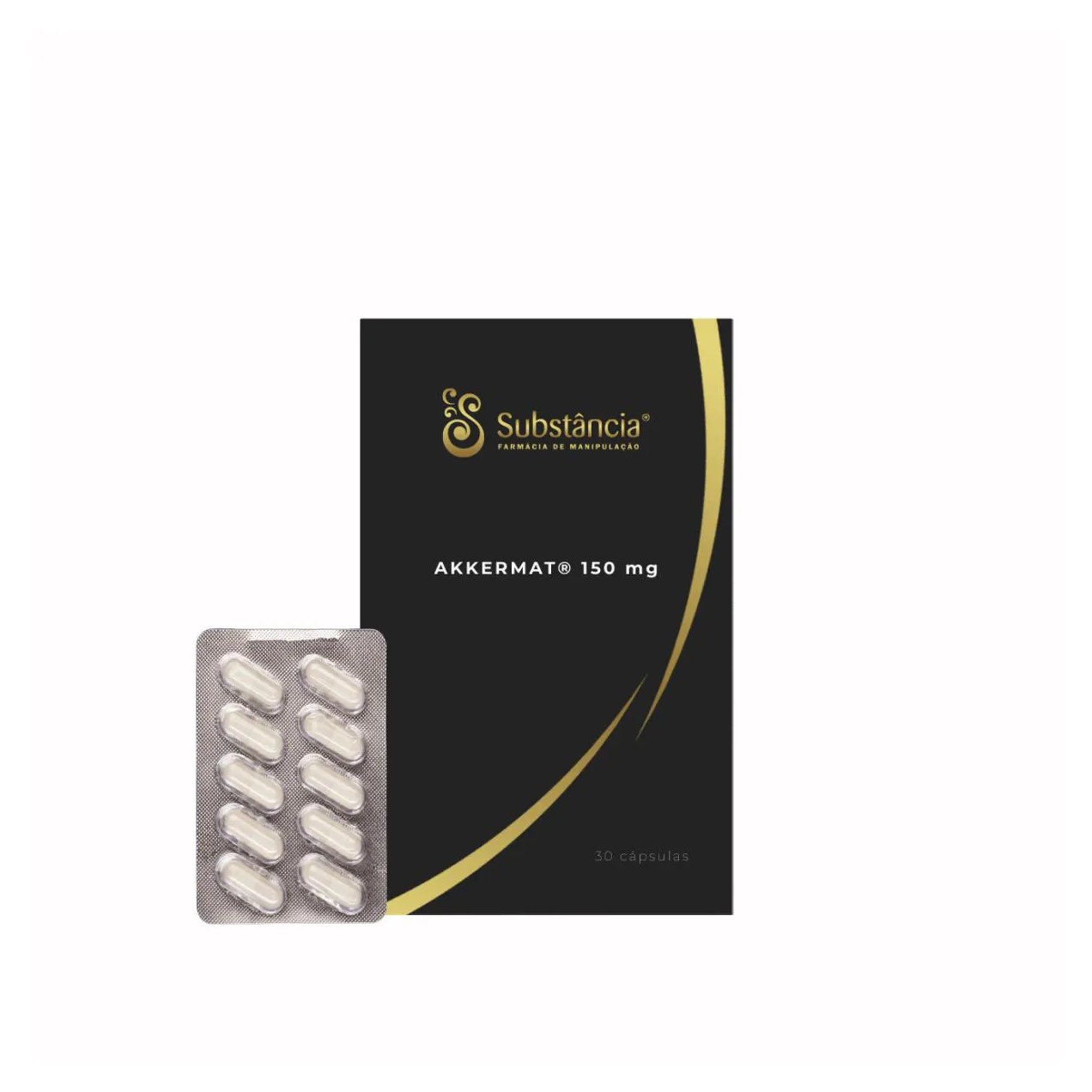Cápsulas Akkermat® 150 Mg - 30 Cápsulas | Inibidor De Apetite