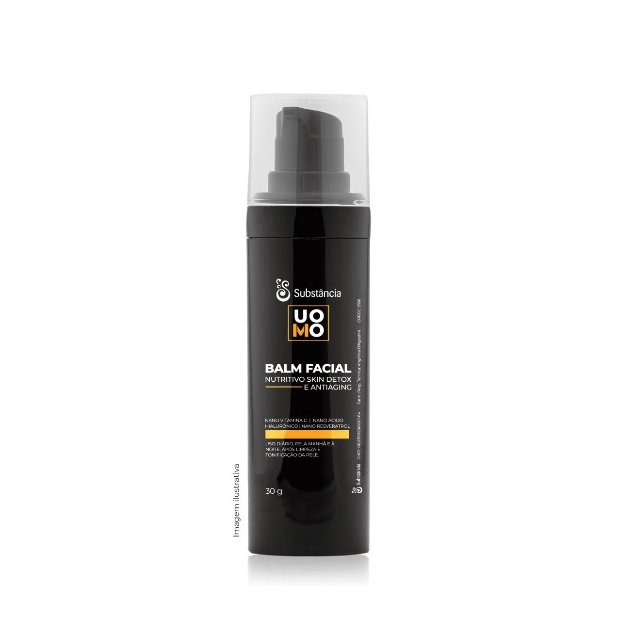 Uomo Serum Antiaging, Nutritivo E Antioxidante 30g