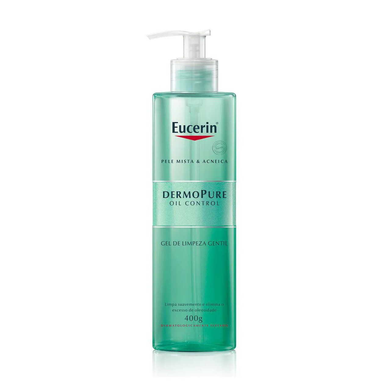 Kit Facial Eucerin Gel de Limpeza Dermo Pure Gentil 400g + Sérum Anti-Idade Hyaluron-Filler Epigenetic 30ml + Protetor Solar Fluido FPS 60 Hydro Fluid 50ml