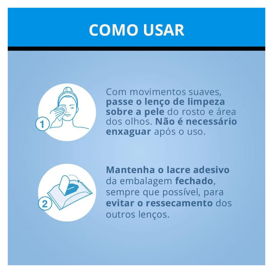 Neutrogena Deep Clean Lenço Demaquilante