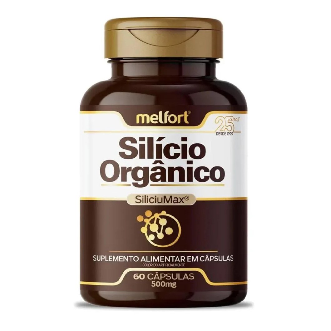 Silicio Organico 500 Mg - 60 cápsulas Melfort