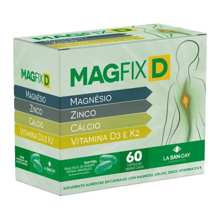Magfix D 60 cápsulas La San-day