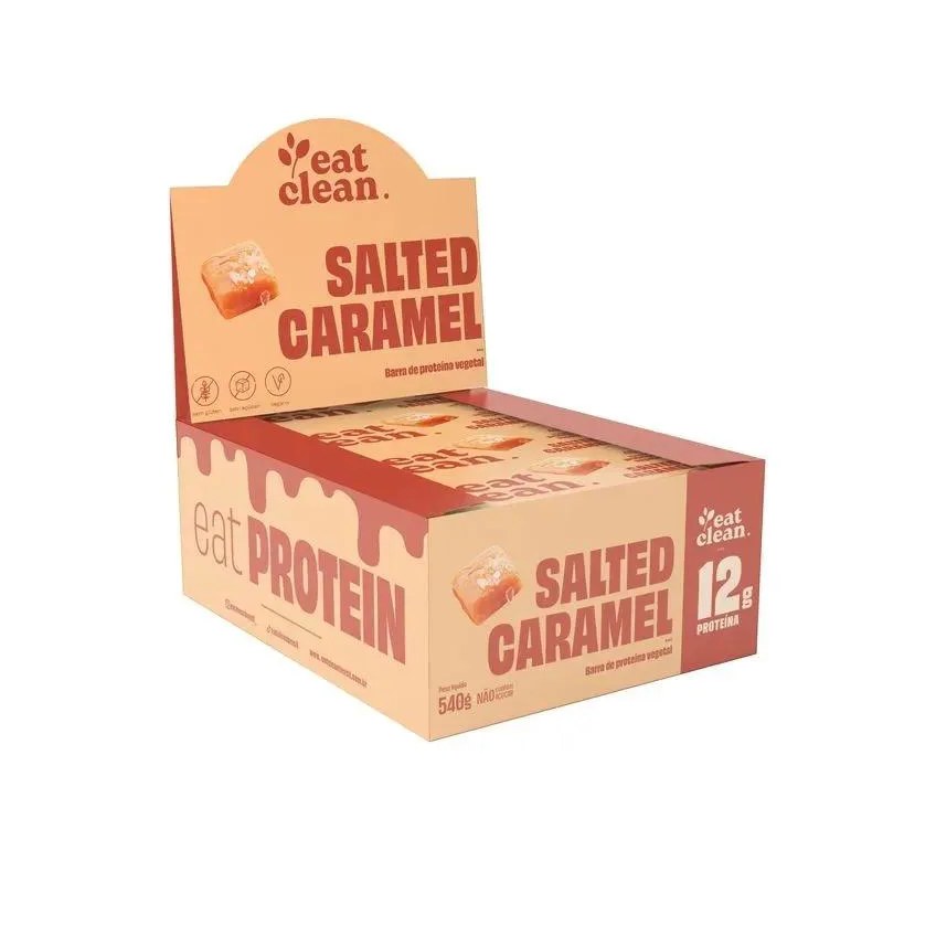 Barrinha De Proteina (Display12 Unid-45G)Salted Caramel