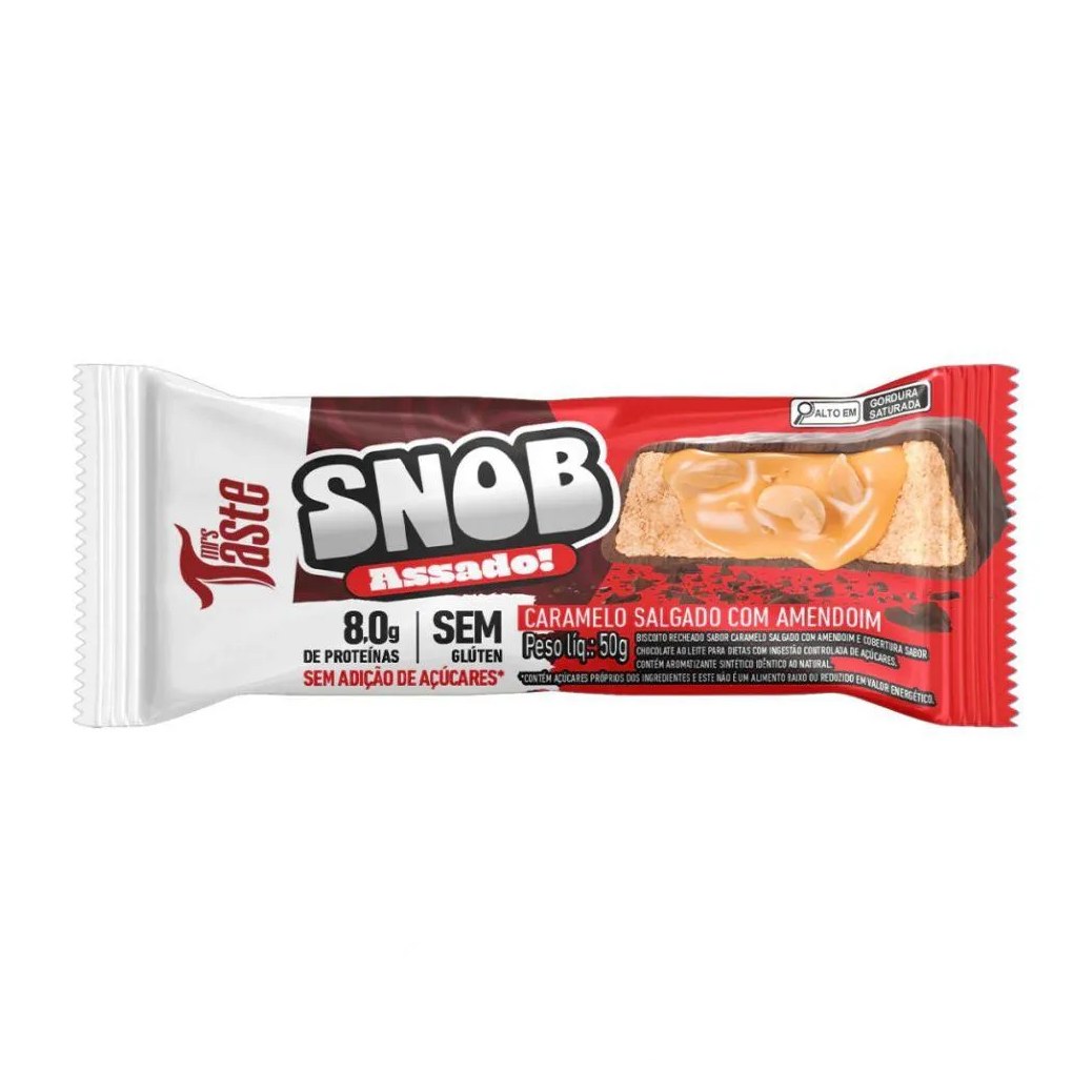 Taste Cookie Bar -Caramelo Salgado C/ Amendoim(50G)