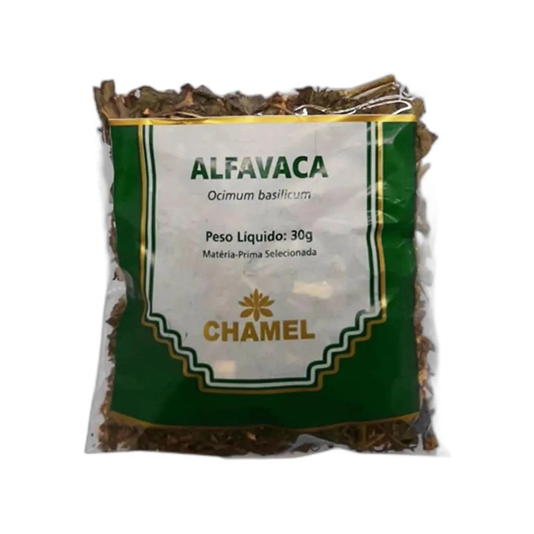 Chá Pacote Alfavaca Mista 30G - Chamel