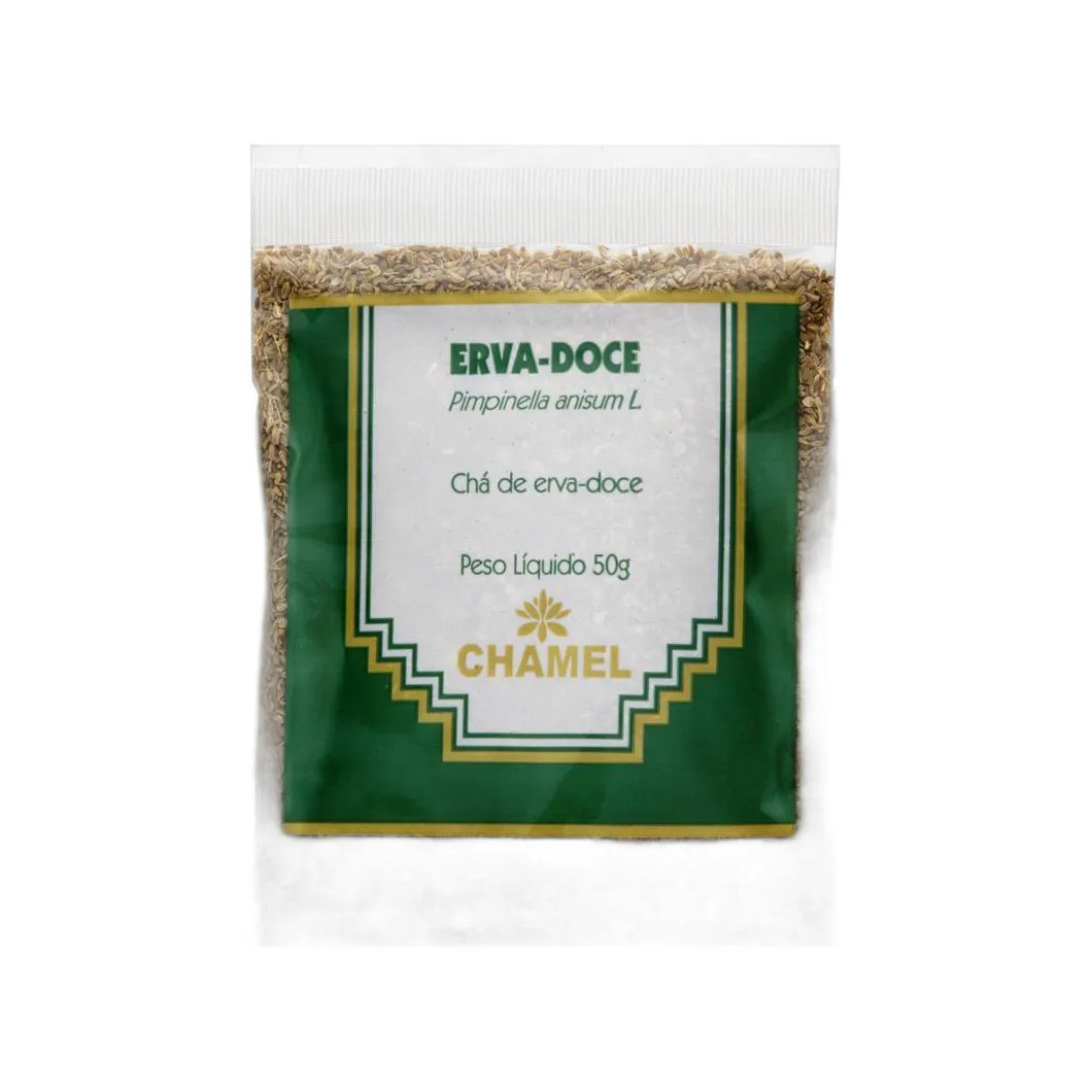 Chá Pacote Erva Doce 50G - Chamel
