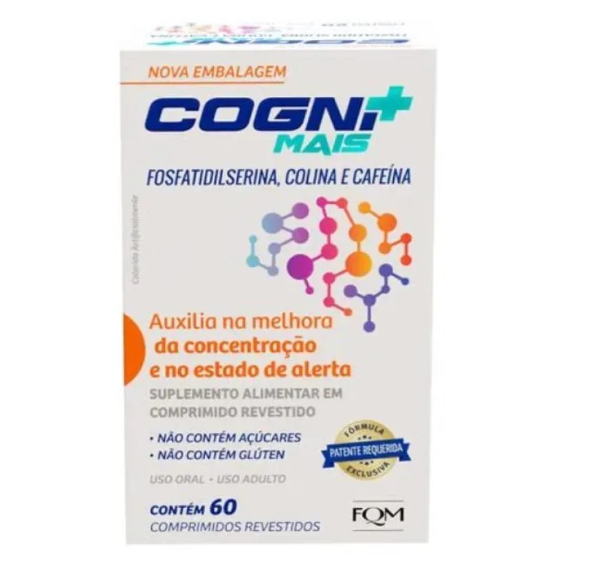 Cogni Mais Suplemento Alimentar Fqm 60Cpr