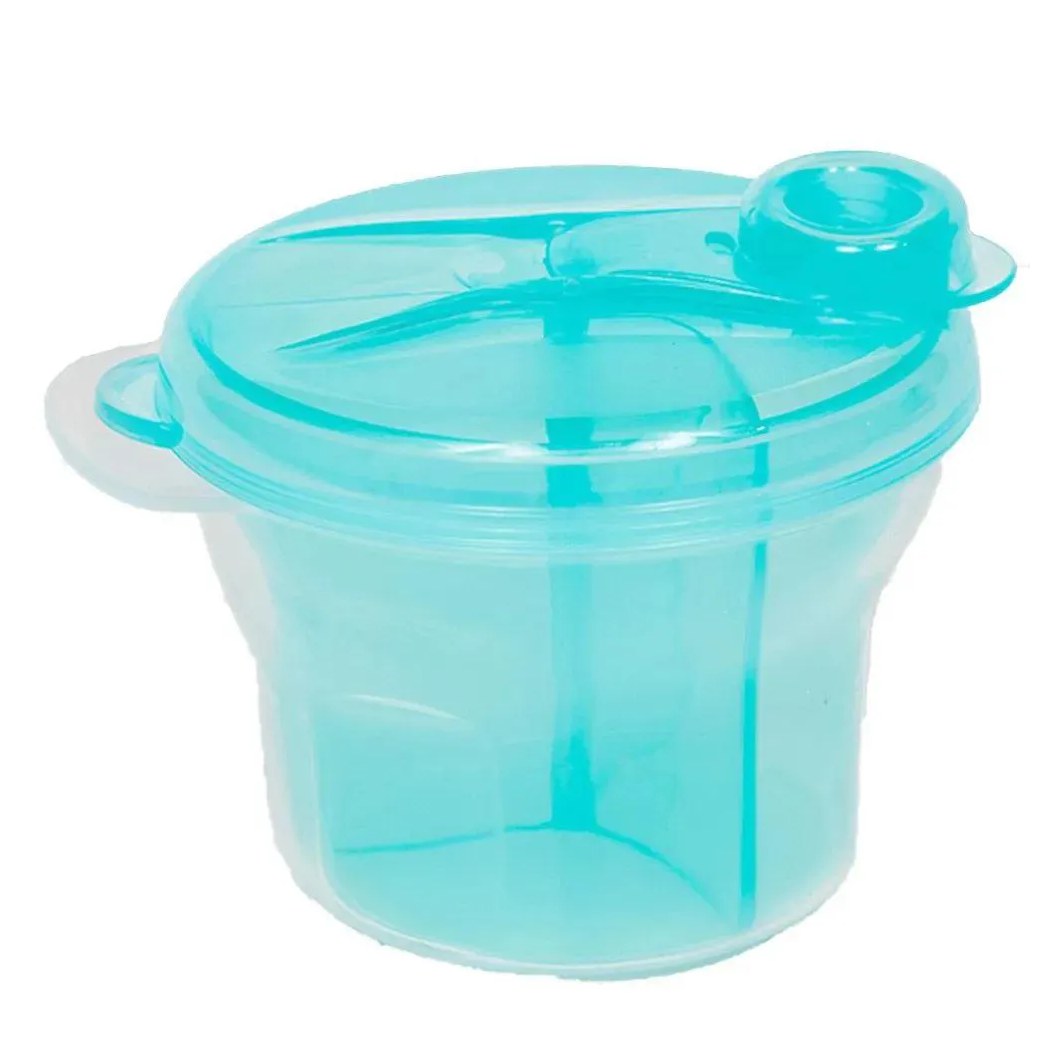Porta Leite Em Pó / Dosador Azul Buba