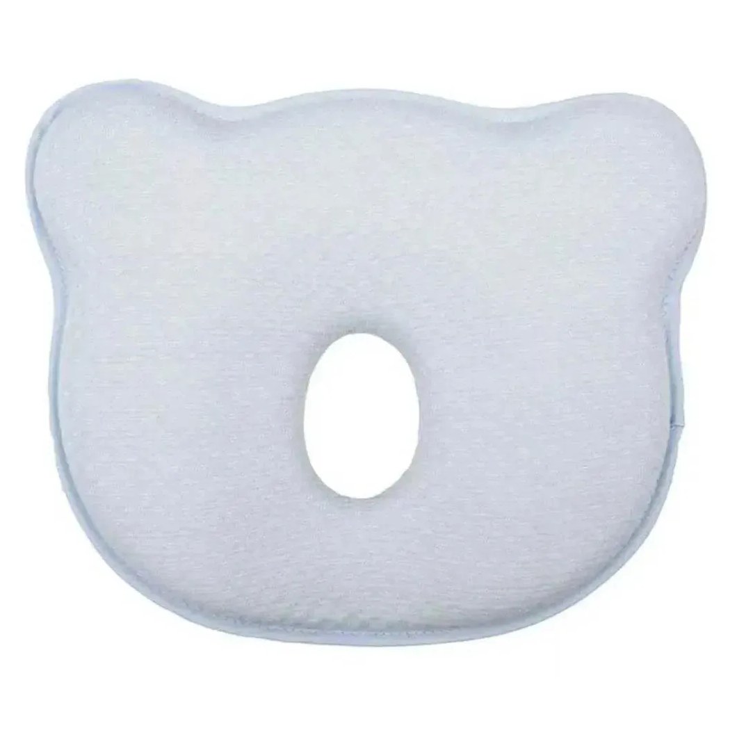 Travesseiro Anatômico Viscoelástico Urso Azul +0M Buba