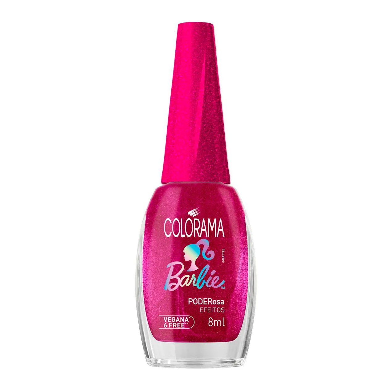 Esmalte Efeitos Colorama Barbie 8ml - Poderosa