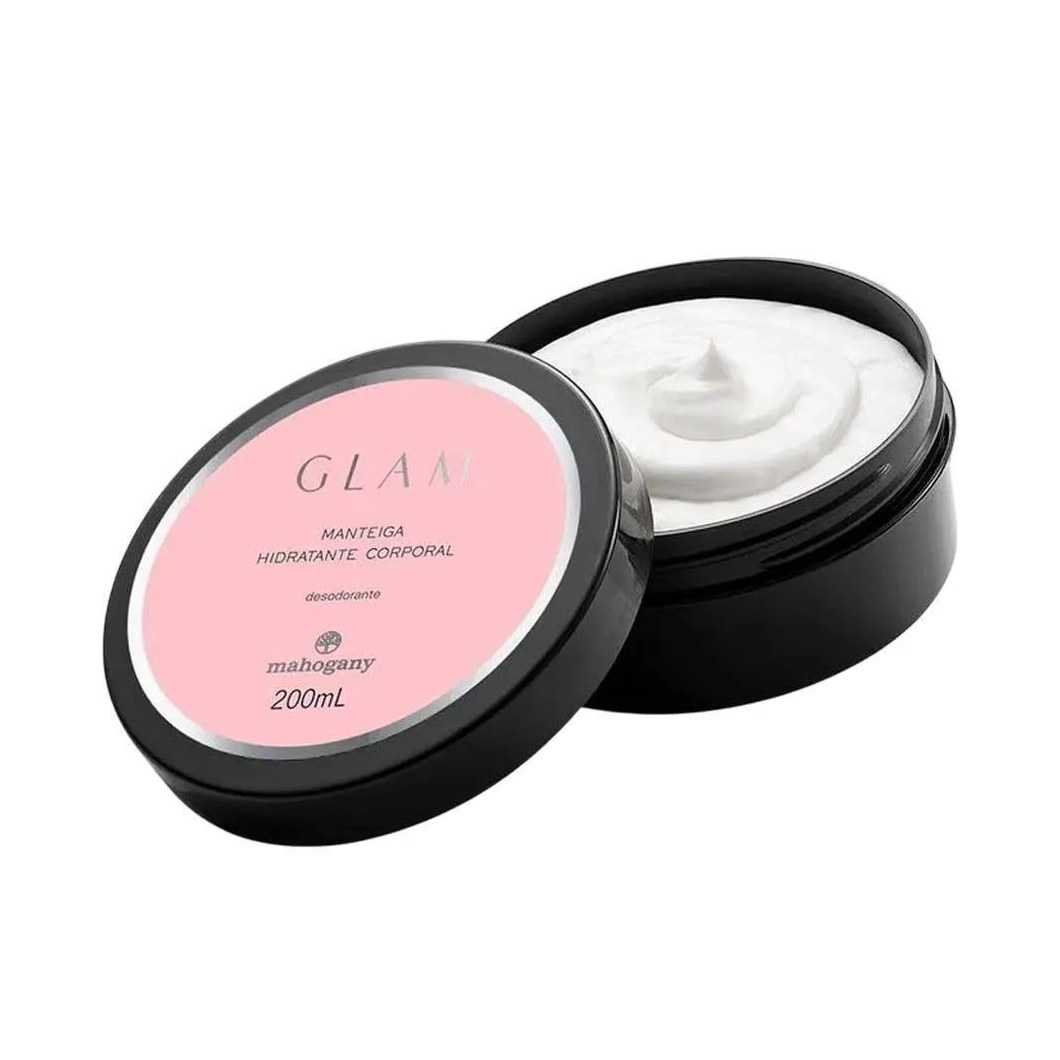 Manteiga Hidratante Corporal Glam Mahogany 200G