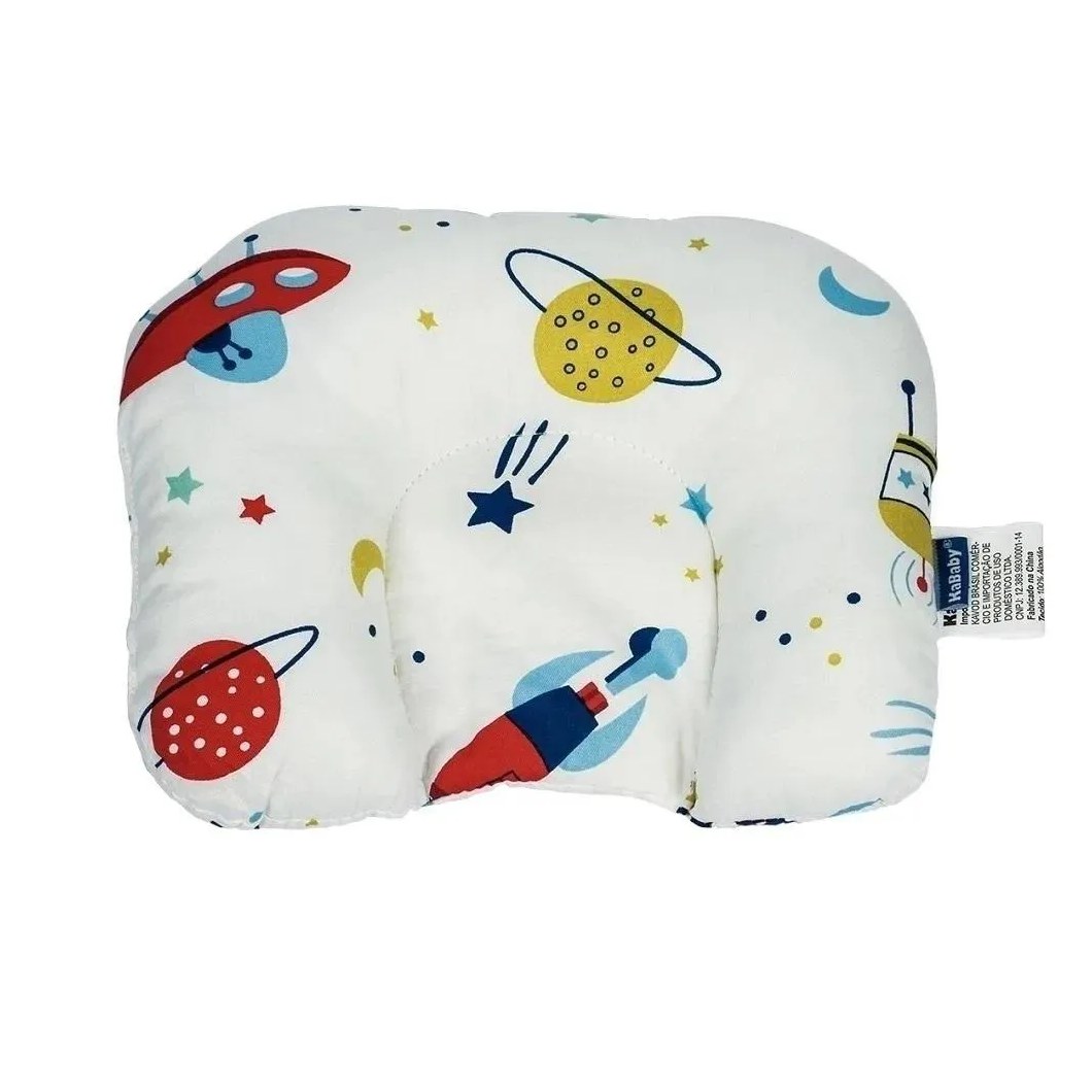 Almofada para Cabeça Bebê Espaço +0M Kababy