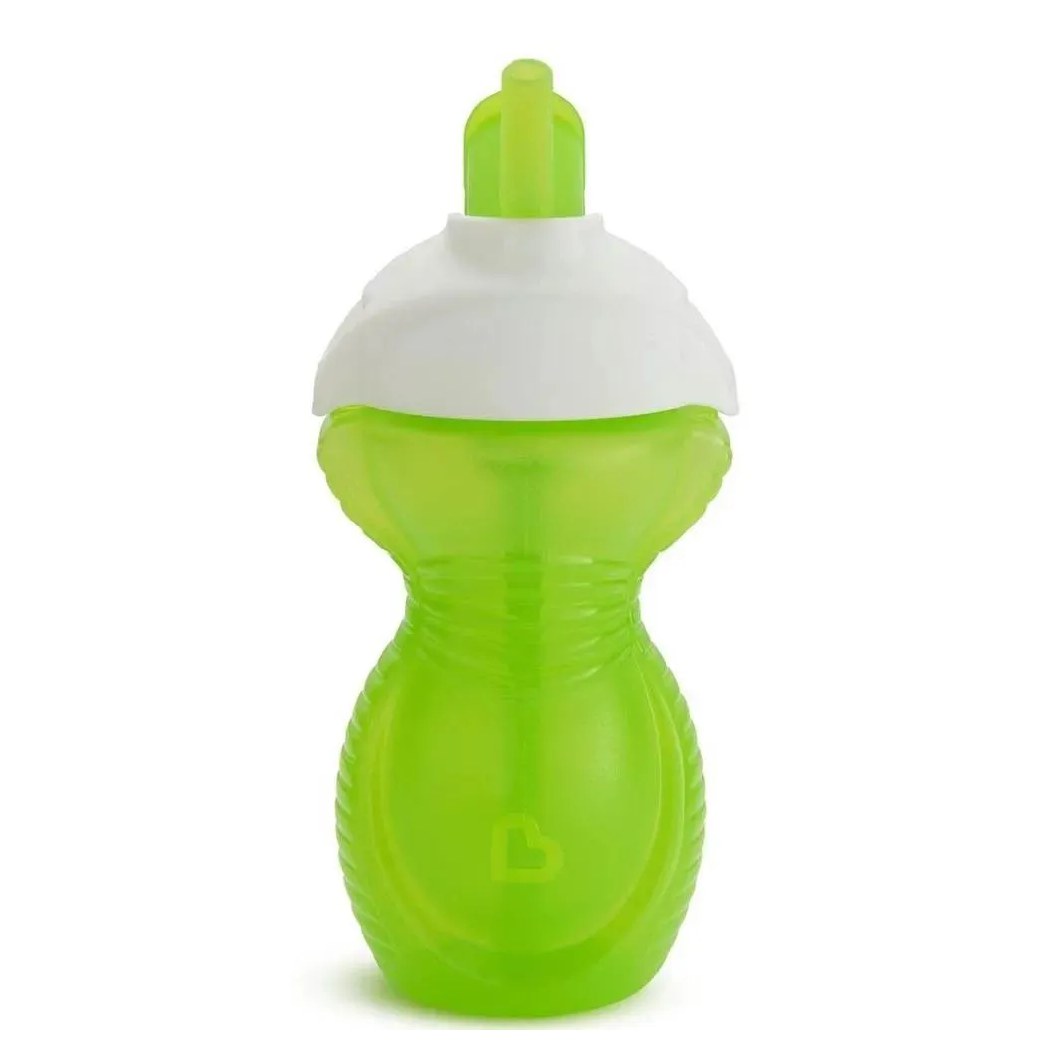 Copo Click Lock com Canudo 266Ml + 12 Meses Verde Munchkin