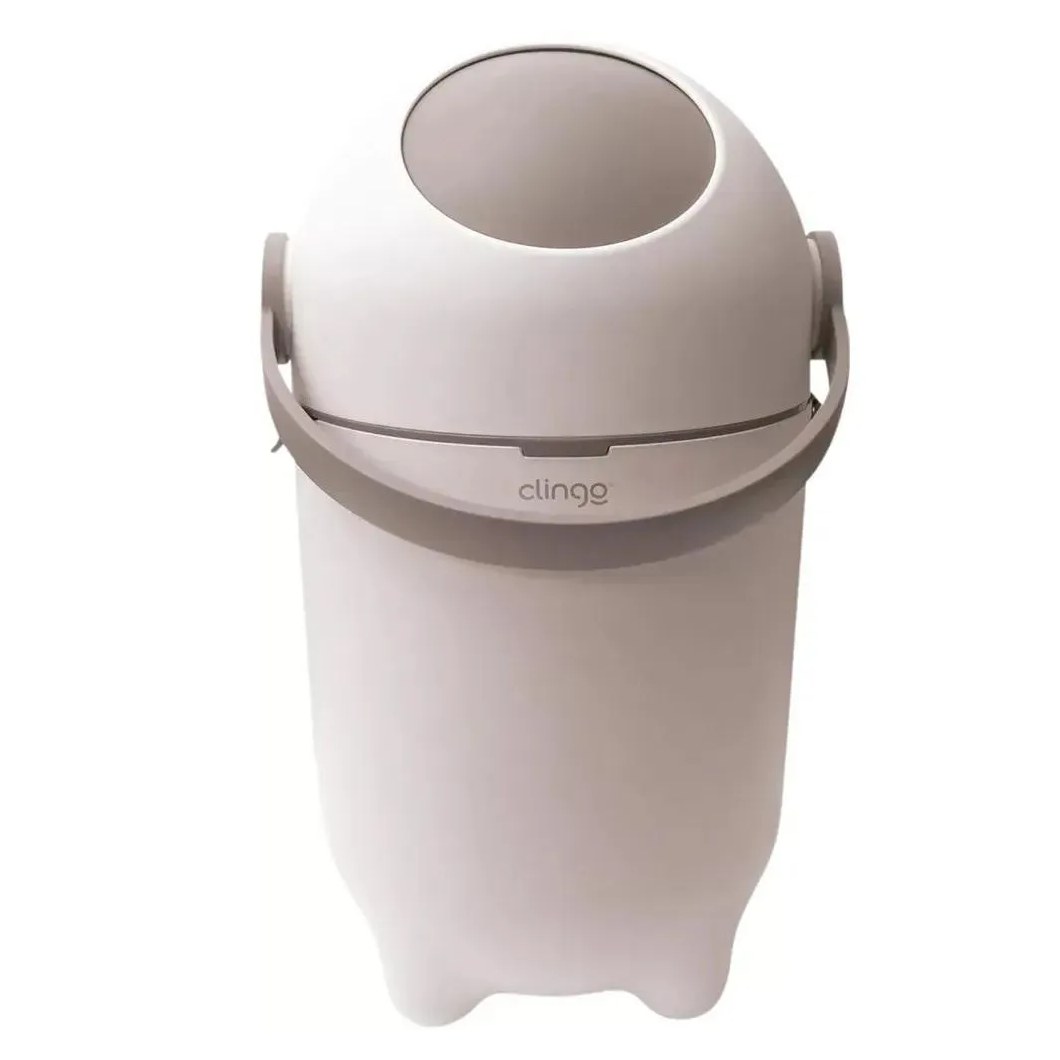 Lixeira Anti-Odor Mágica Branca 10L Clingo