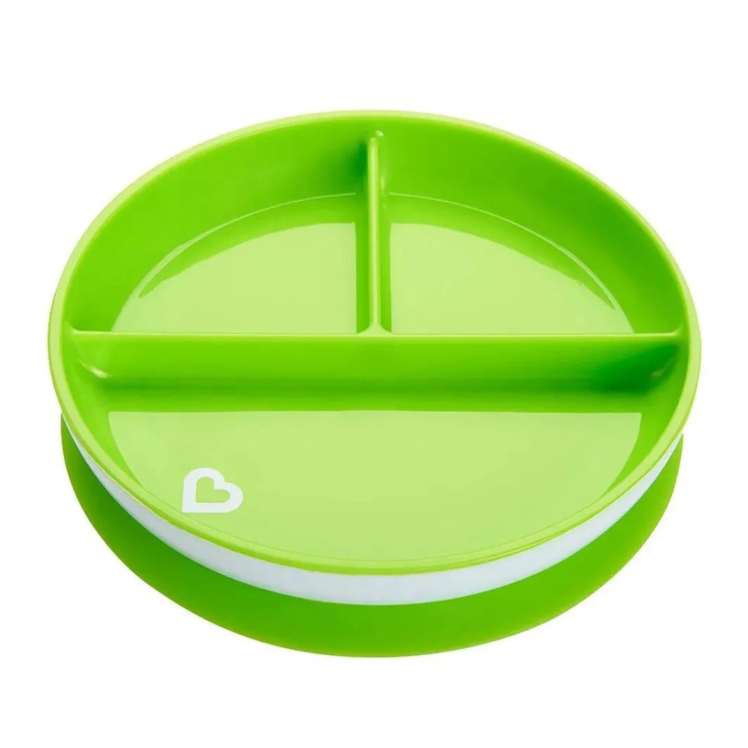 Prato com Ventosa Verde Munchkin