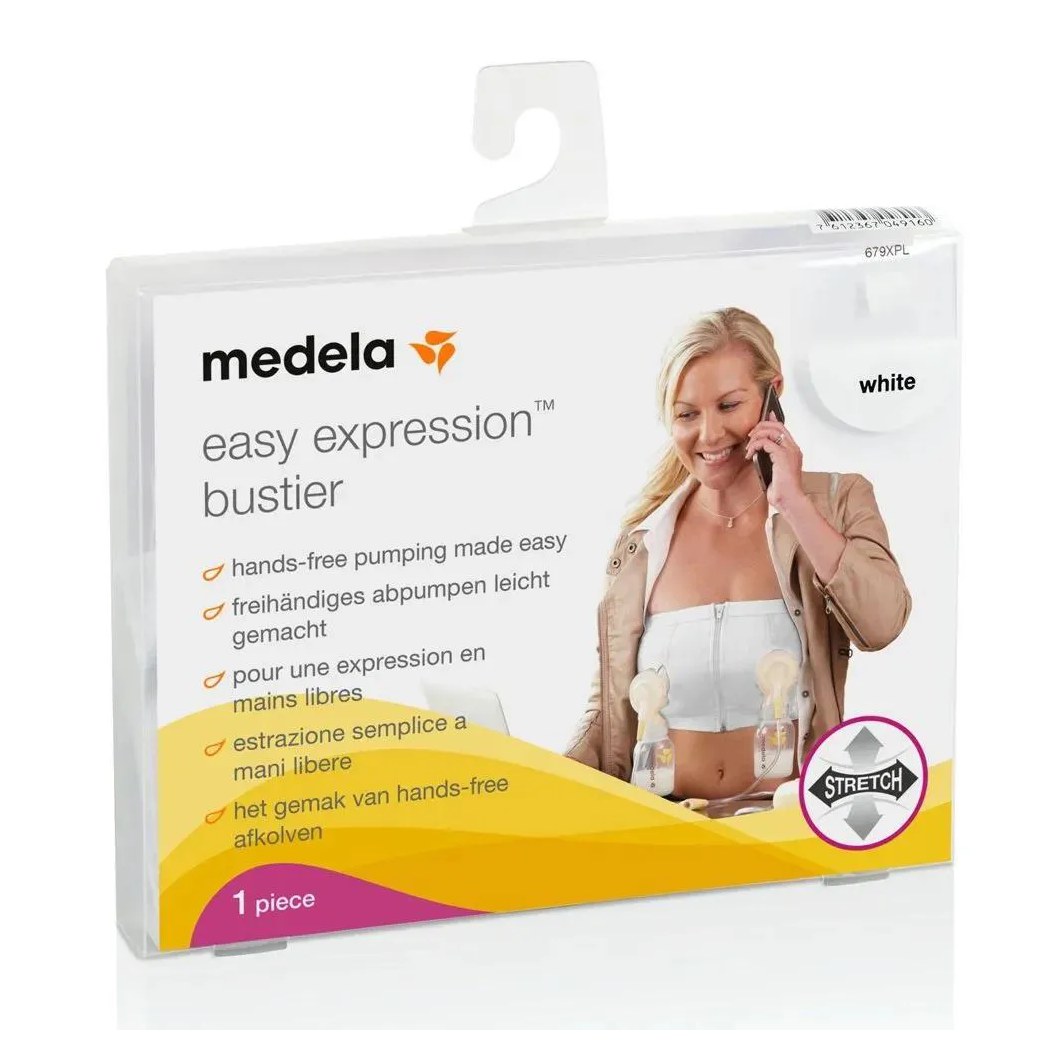 Sutiã Easy Expression Bustier Branco Medela P