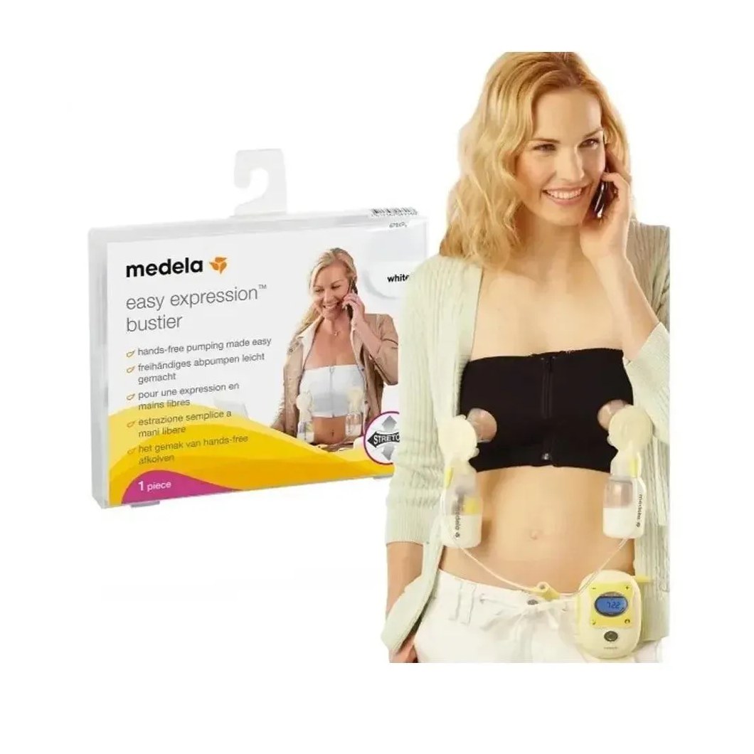 Sutiã Easy Expression Bustier Preto Medela G