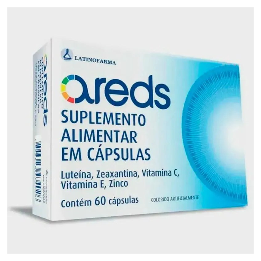 Suplemento Alimentar Areds 60 cápsulas - Latinofarma