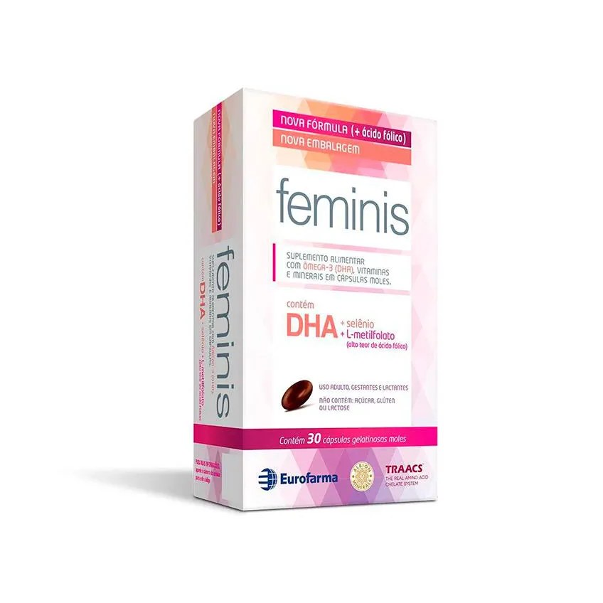 Suplemento Alimentar Feminis 30 cápsulas - Eurofarma