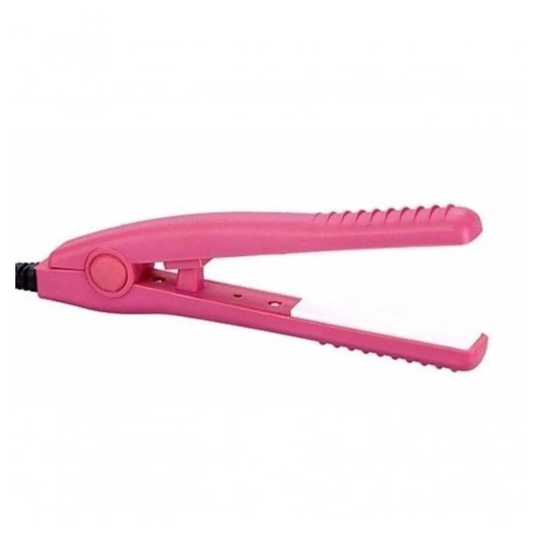 Mini Chapinha Prancha Portátil Alisa e Ondula Viajem - Roxo Bivolt