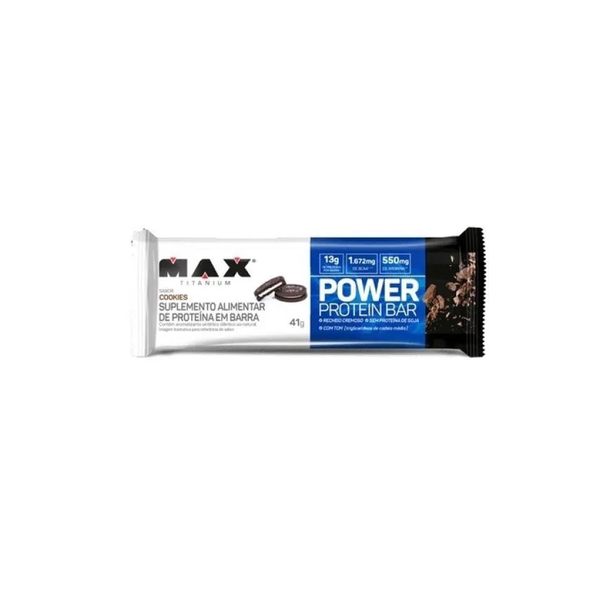 Power Protein Bar (41g) - Sabor: Cookies