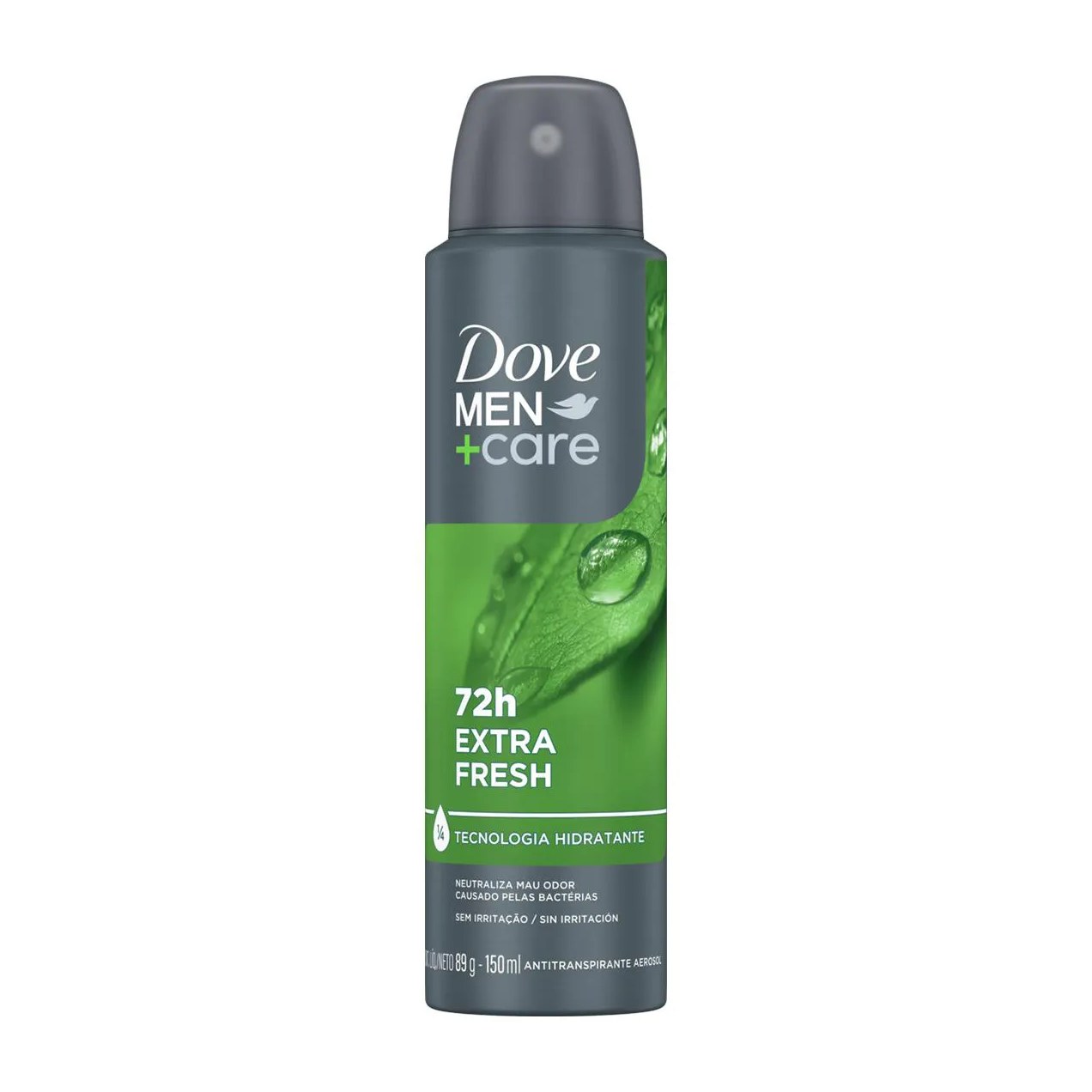 Desodorante Antitranspirante Aerossol Dove Men +Care Extra Fresh Masculino 72h 150ml