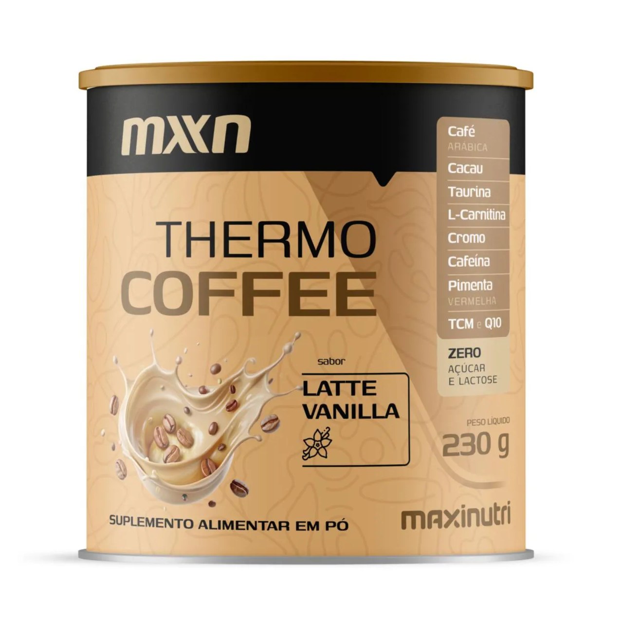 Thermo Coffee - Latte Vanilla- 230g - Maxinutri