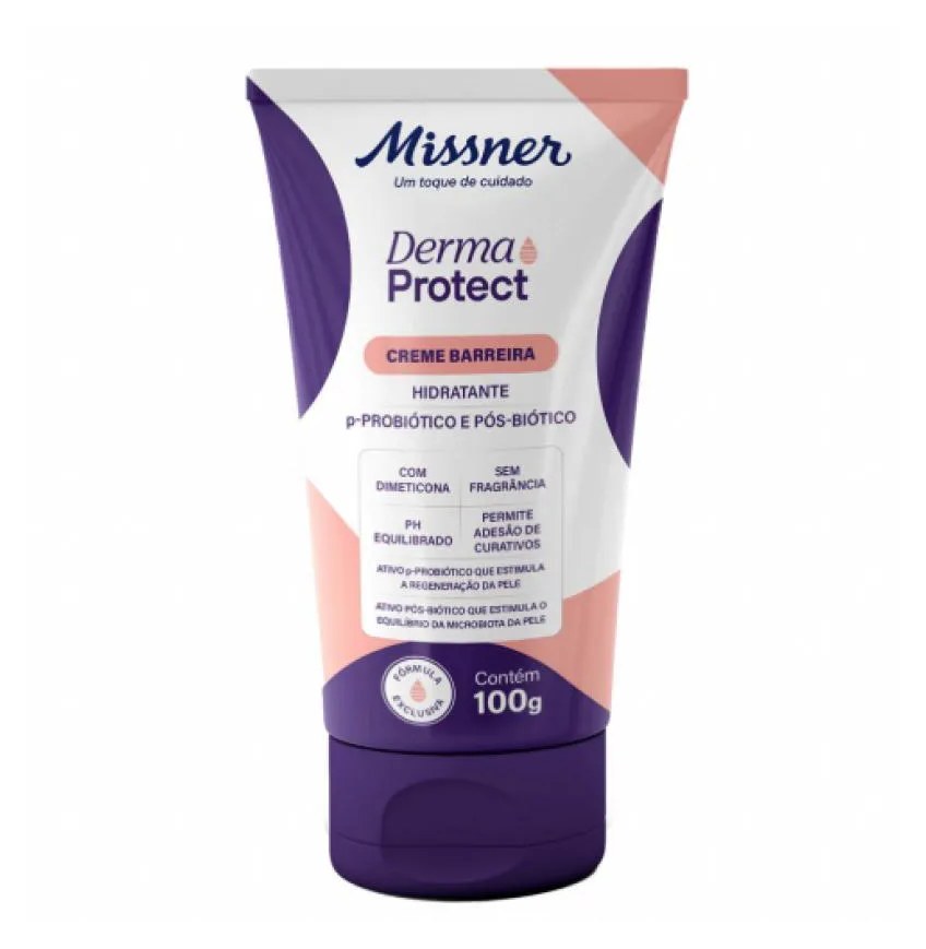 Creme Barreira Protetor da Pele Derma Protect 100g - Missner