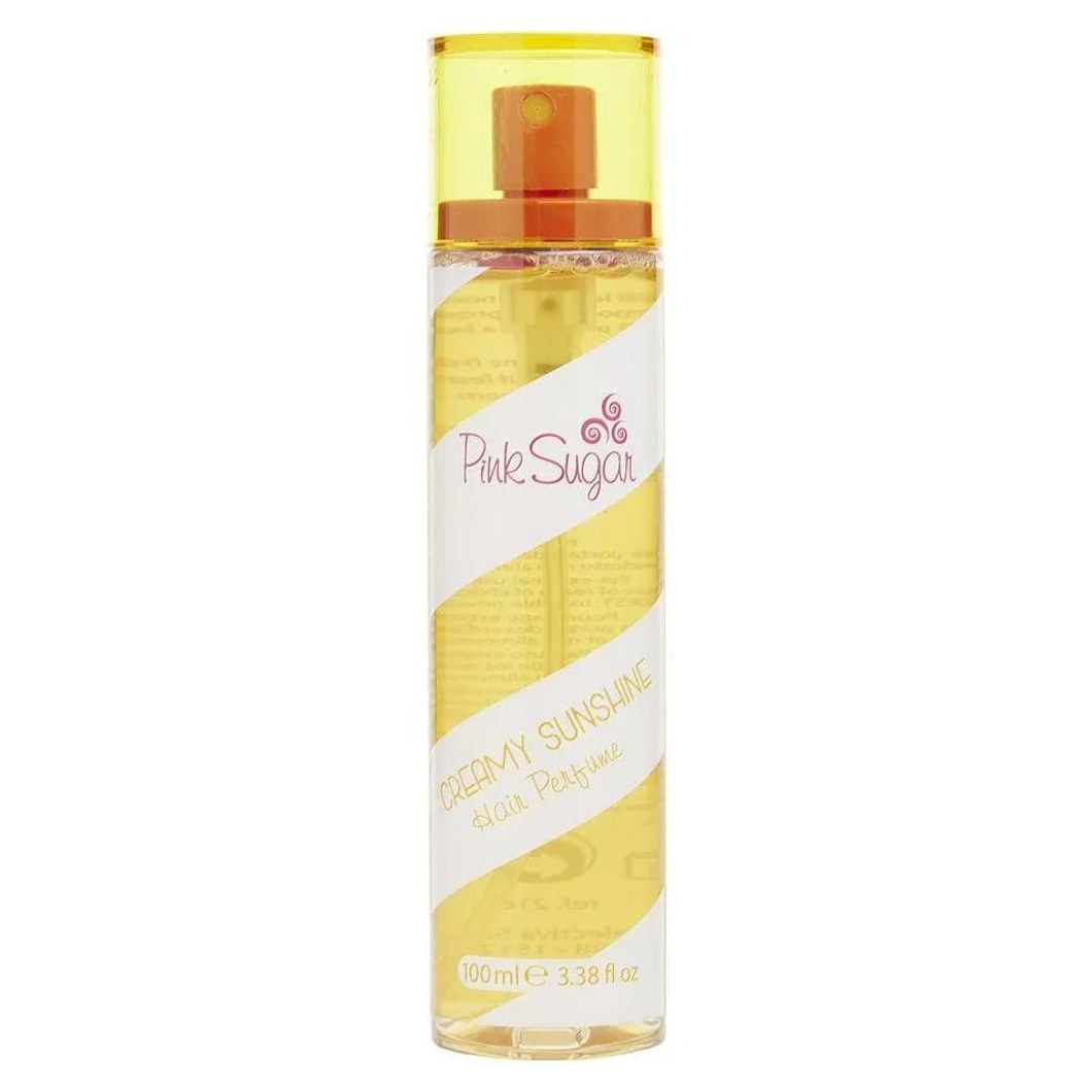 Água de Cheiro Feminino Aquolina Pink Sugar Creamy Sunshine para o Cabelo 100Ml