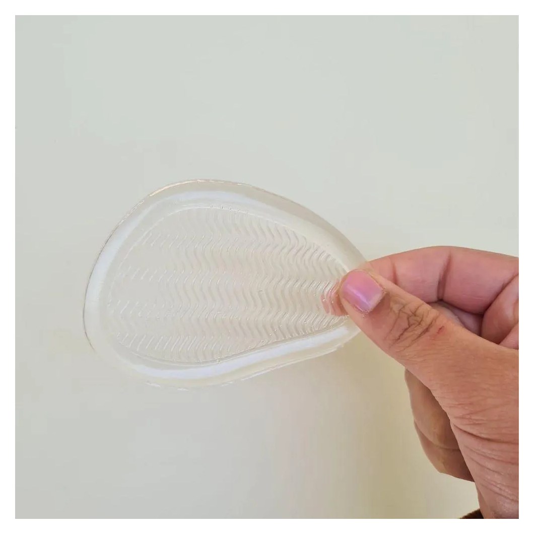 Par Palmilha Ortopédica Protetor para Pés Almofadas Silicone Sapato