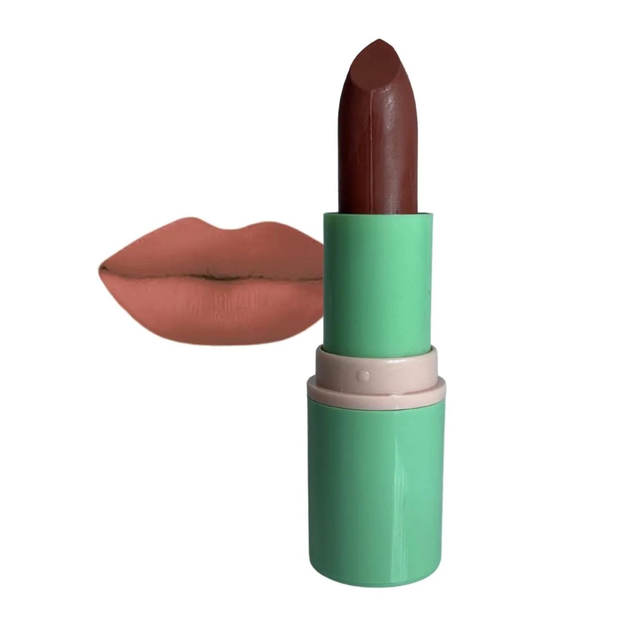 Batom Matte Aveludado Nude Icônico Shine Colors Abelha Rainha 4G