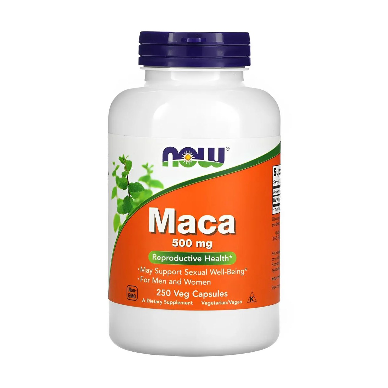 Maca Peruana 500Mg Now Foods 250 Veg Caps 4762